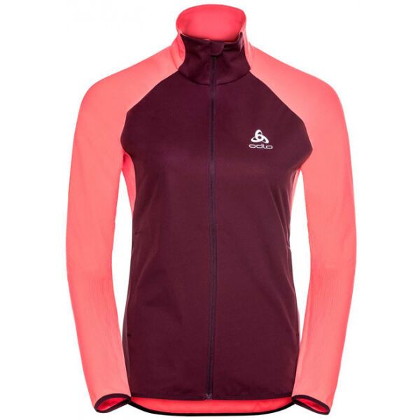 Odlo Odlo ZEROWEIGHT WARM HYBRID Ženska jakna za trčanje, boja lososa, veličina