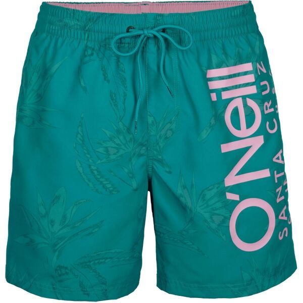 O'Neill O'Neill CALI FLORAL SHORTS Muške kupaće kratke hlače, tirkiz, veličina