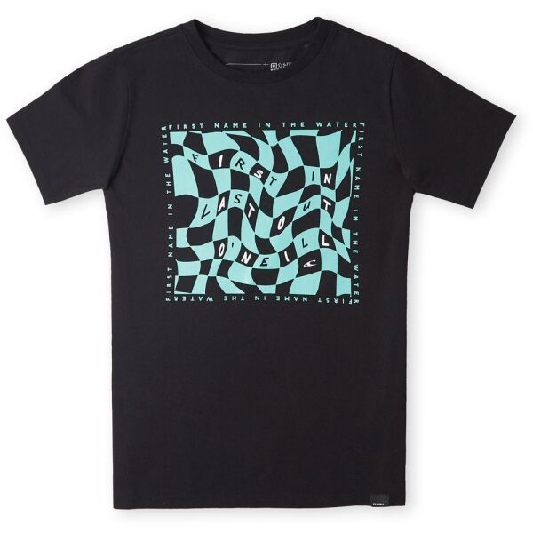 O'Neill O'Neill CHECKER T-SHIRT Majice za dječake, crna, veličina