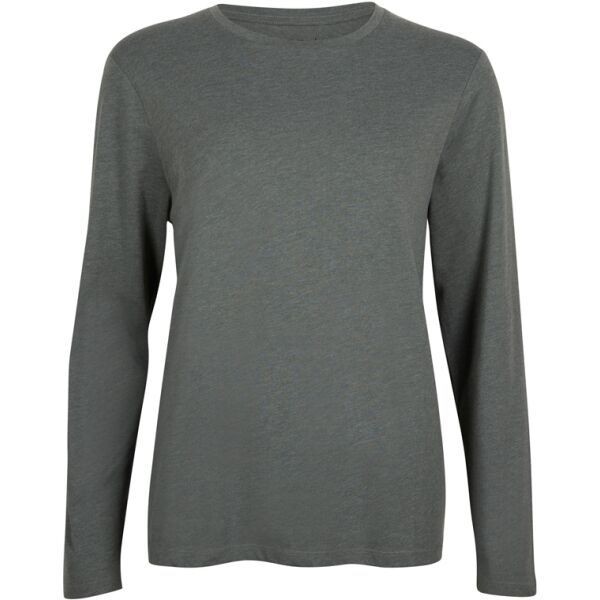 O'Neill O'Neill ESSENTIAL T-SHIRT L/SLV Ženska majica s dugim rukavima, tamno zelena, veličina