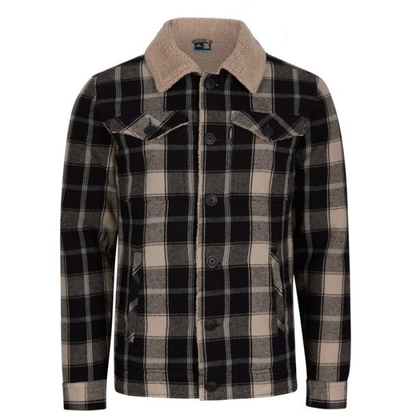 O'Neill O'Neill FLEECE LINED JACKET Muška košulja, tamno siva, veličina
