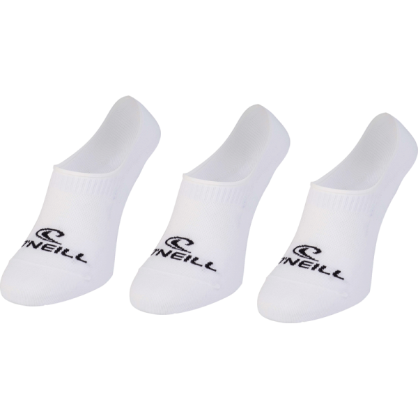 O'Neill O'Neill FOOTIE 3PK Uniseks čarape, bijela, veličina