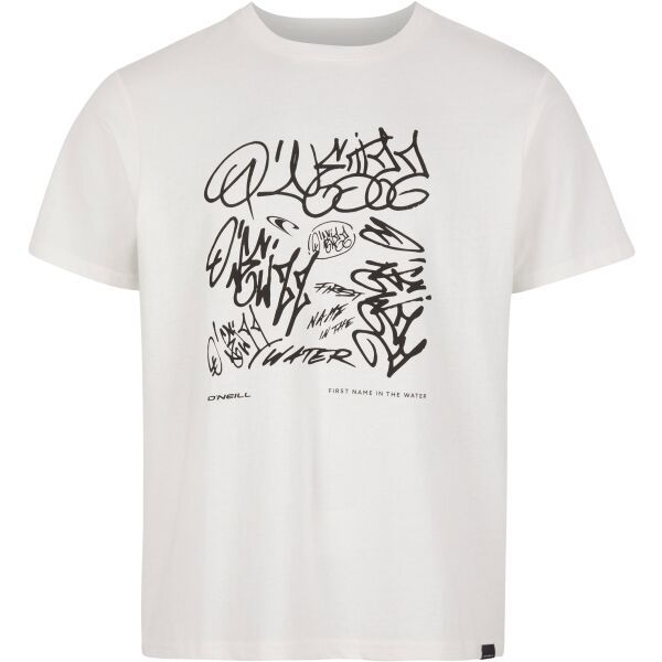 O'Neill O'Neill GRAFFITI T-SHIRT Muška majica, bijela, veličina