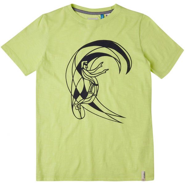 O'Neill O'Neill LB CIRCLE SURFER SS T-SHIRT Dječačka majica, svijetlo zelena, veličina