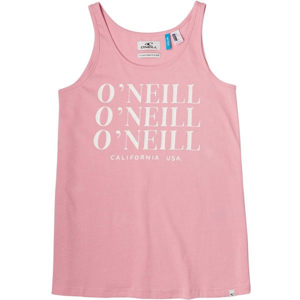O'Neill O'Neill LG ALL YEAR TANKTOP Majica za djevojčice, ružičasta, veličina