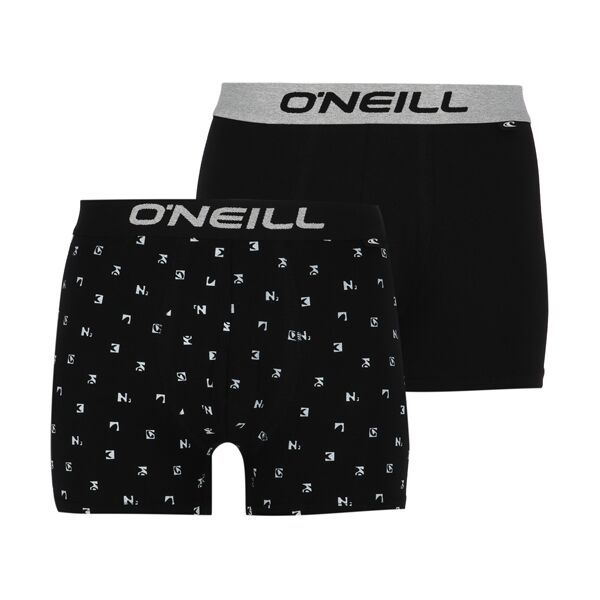 O'Neill O'Neill LOGO PLAIN 2-PACK Muške bokserice, crna, veličina