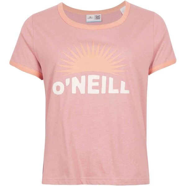 O'Neill O'Neill MARRI RINGER T-SHIRT Ženska majica, ružičasta, veličina