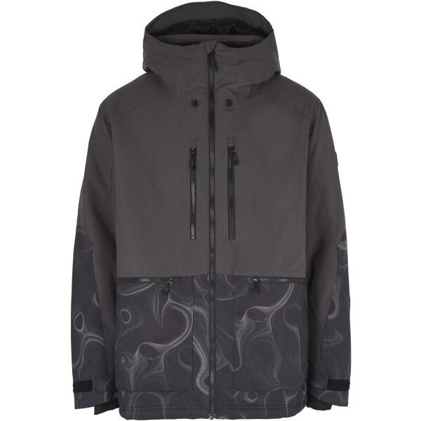 O'Neill O'Neill TEXTURE Muška skijaška/ snowboard jakna, crna, veličina