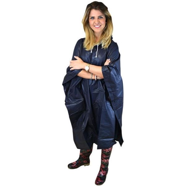 Pidilidi Pidilidi PONCHO Kabanica, tamno plava, veličina