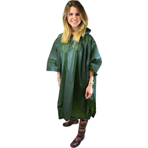 Pidilidi Pidilidi PONCHO Kabanica, tamno zelena, veličina