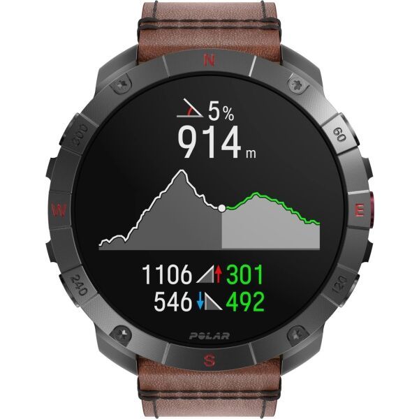 POLAR POLAR GRIT X2 PRO TITAN Multisport sat, smeđa, veličina