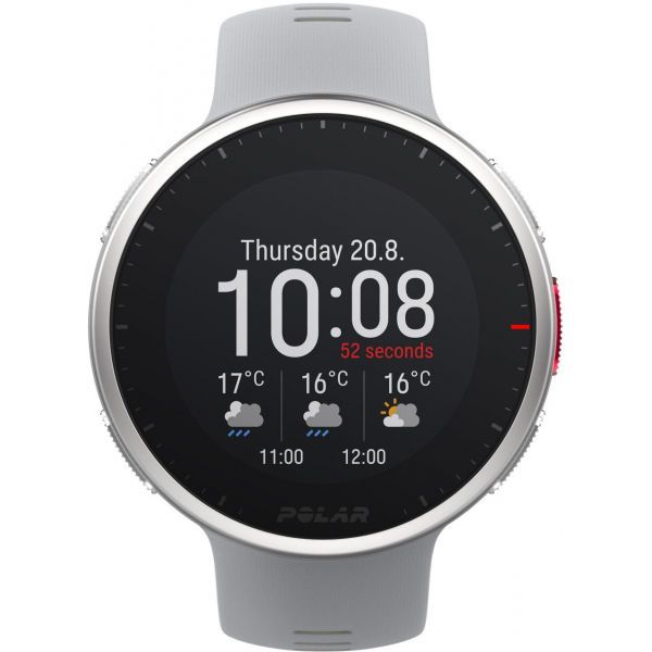 POLAR POLAR VANTAGE V2 Multisportski sat s GPS-om i snimanjem pulsa, siva, veličina