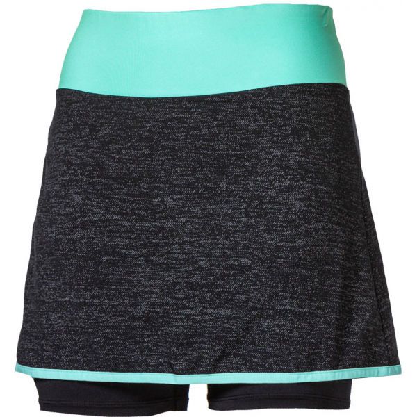 PROGRESS PROGRESS ALERTA Ženska sportska suknja 2u1, crna, veličina