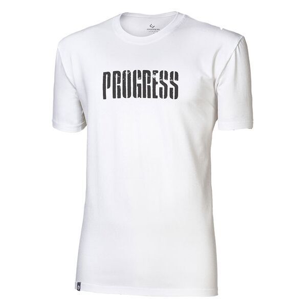 PROGRESS PROGRESS BARBAR ARMY Muška majica kratkih rukava od bambusa, bijela, veličina