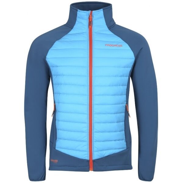 PROGRESS PROGRESS HYBRID Muška hibridna jakna, plava, veličina
