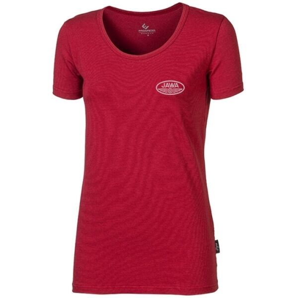 PROGRESS JAWA PROGRESS JAWA T-SHIRT Ženska majica, boja vina, veličina