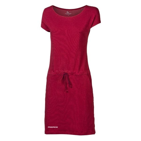 PROGRESS PROGRESS MARTINA Ženska sportska haljina s bambusom, boja vina, veličina