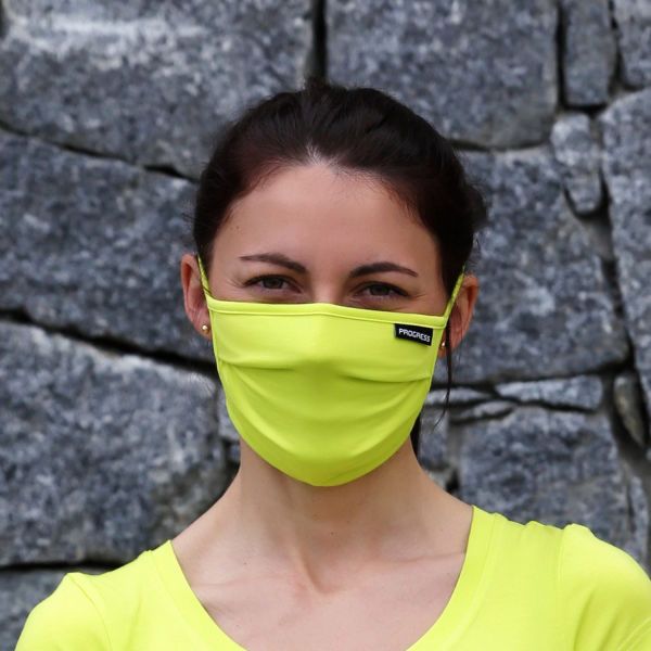 PROGRESS PROGRESS MASKA LITE Bambusova maska, reflektirajući neon, veličina
