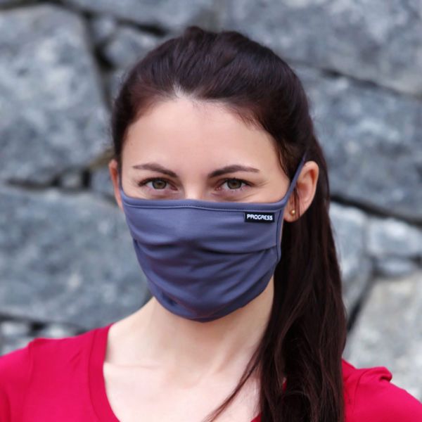 PROGRESS PROGRESS MASKA LITE Bambusova maska, siva, veličina