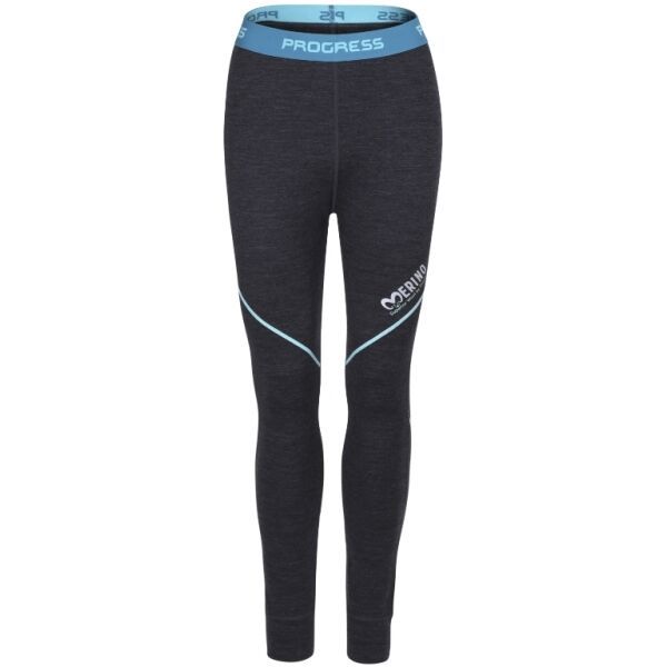 PROGRESS PROGRESS MERINO LT Žensko funkcionalno donje rublje, tamno siva, veličina