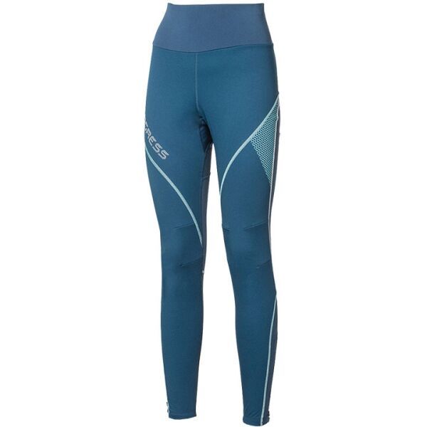 PROGRESS PROGRESS SNOWCAT Ženske zimske elastične hlače, plava, veličina