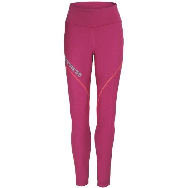 PROGRESS PROGRESS SNOWCAT Ženske zimske elastične hlače, ružičasta, veličina