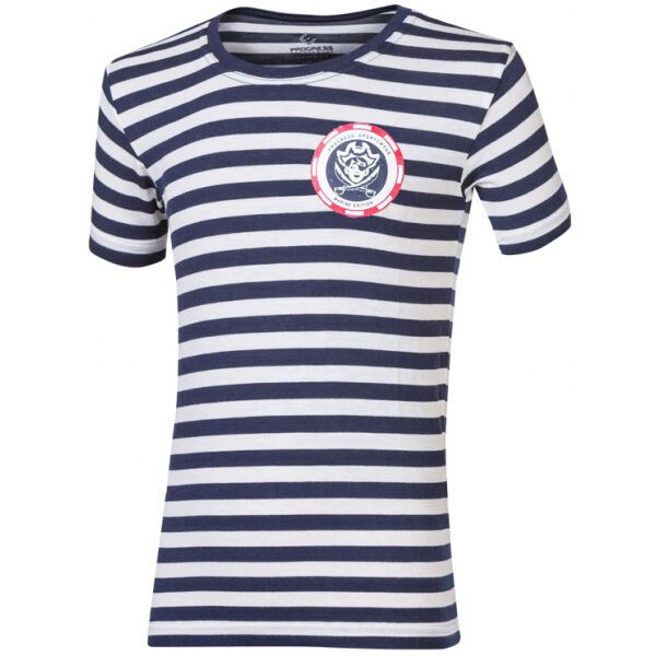 PROGRESS PROGRESS SS MARINO T-SHIRT Dječja majica od bambusa, crna, veličina