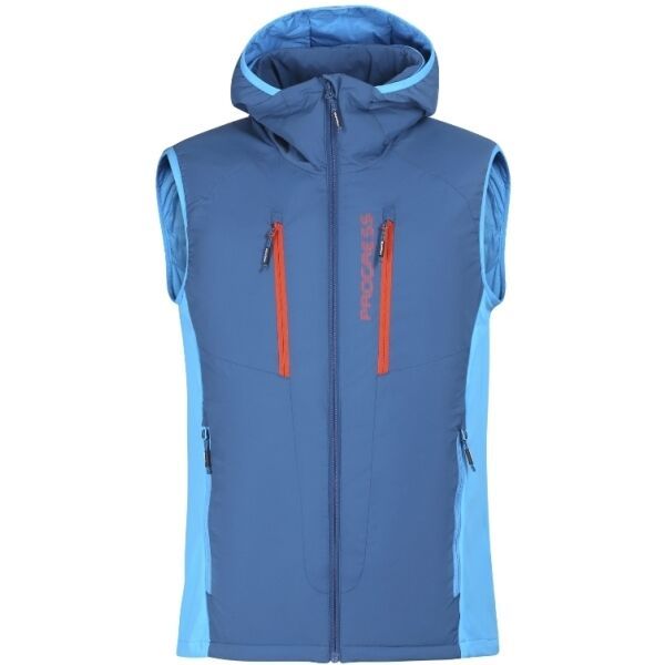 PROGRESS PROGRESS VENDOR VEST Muški hibridni prsluk, plava, veličina