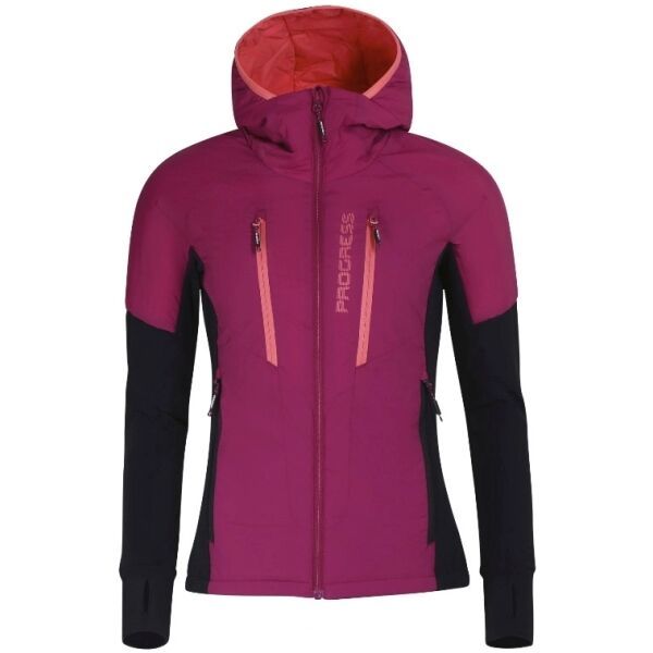 PROGRESS PROGRESS VENDORA JKT Ženska hibridna jakna, boja vina, veličina