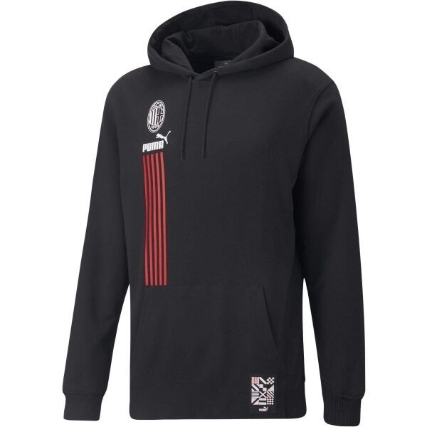 Puma Puma ACM FTBLCULTURE HOODY Muška majica, crna, veličina