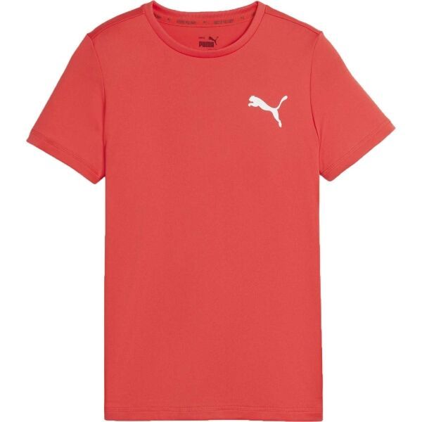 Puma Puma ACTIVE SMALL LOGO TEE Sportska majica za dječake, narančasta, veličina