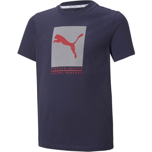 Puma Puma ACTIVE SPORTS GRAPHIC TEE B Dječja majica, tamno plava, veličina