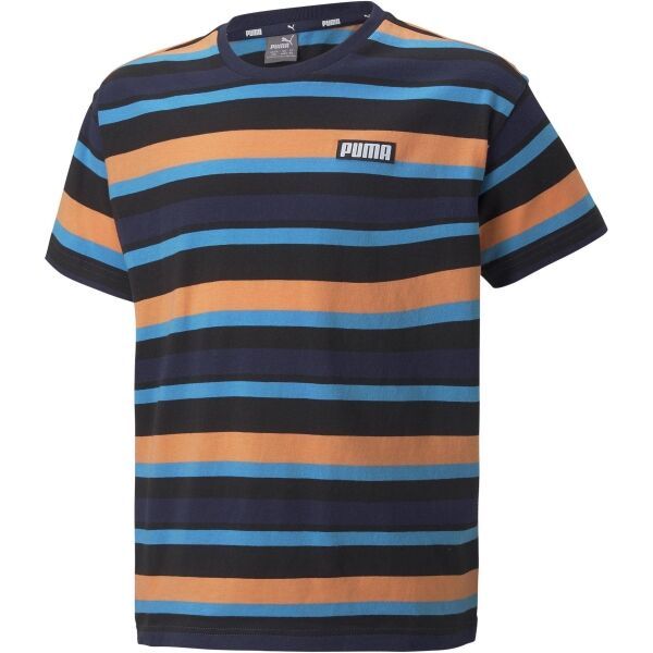 Puma Puma ALPHA STRIPED TEE Dječja majica, mix, veličina