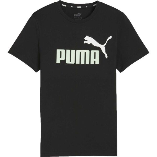 Puma Puma ESS + 2 COL LOGO TEE Majica za dječake, crna, veličina