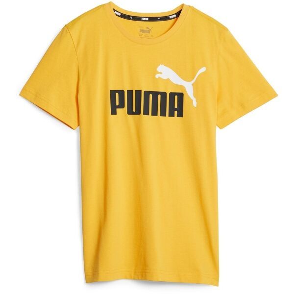 Puma Puma ESS + 2 COL LOGO TEE Majica za dječake, žuta, veličina