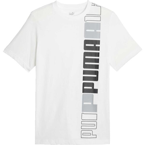 Puma Puma ESSENTIALS + LOGO LAB TEE Muška majica, bijela, veličina