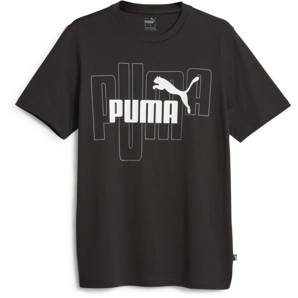 Puma Puma ESSENTIALS TEE Muška majica, crna, veličina