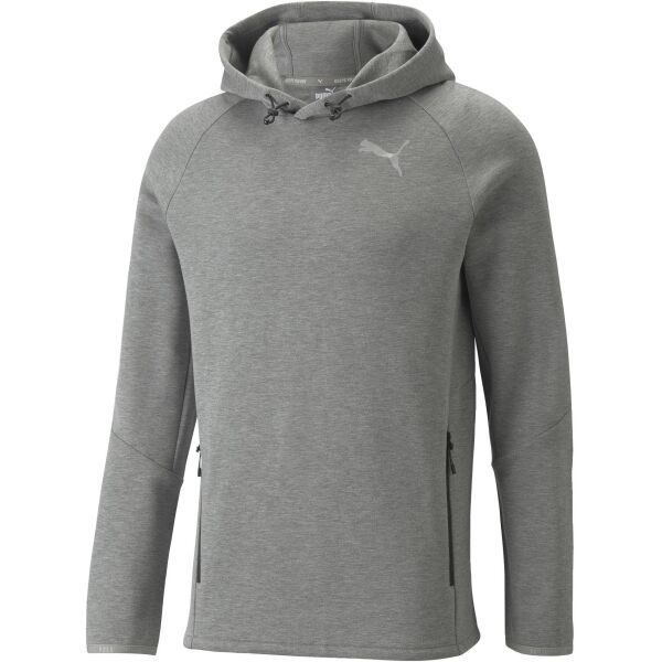 Puma Puma EVOSTRIPE HOODIE Sportska majica dugih rukava, siva, veličina