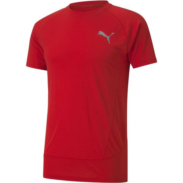 Puma Puma EVOSTRIPE  TEE Muška sportska majica, crvena, veličina