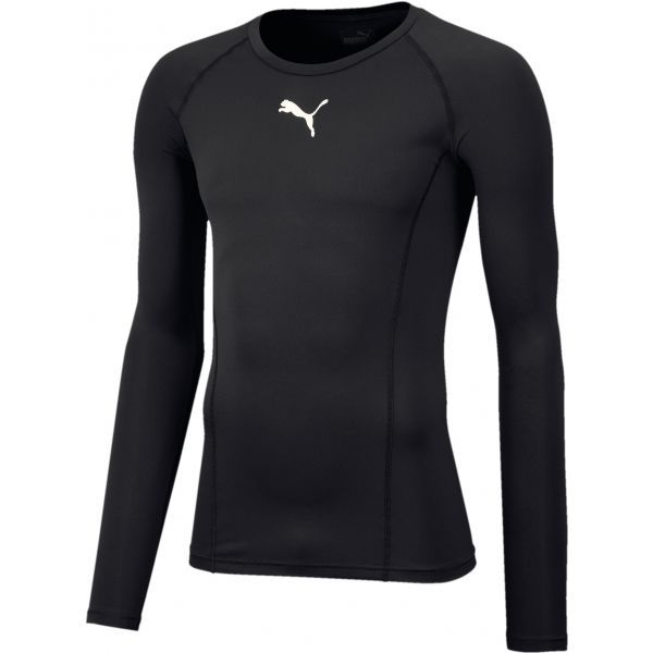 Puma Puma LIGA BASELAYER TEE LS Muška funkcionalna majica, crna, veličina