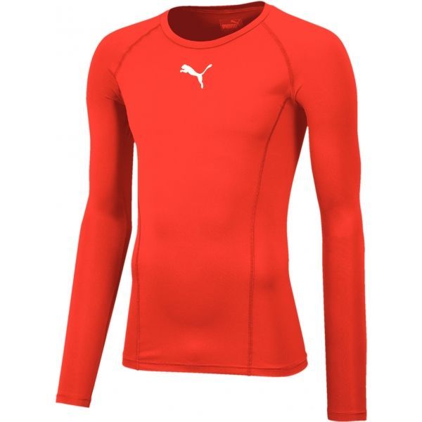 Puma Puma LIGA BASELAYER TEE LS Muška funkcionalna majica, crvena, veličina
