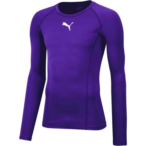 Puma Puma LIGA BASELAYER TEE LS Muška funkcionalna majica, ljubičasta, veličina