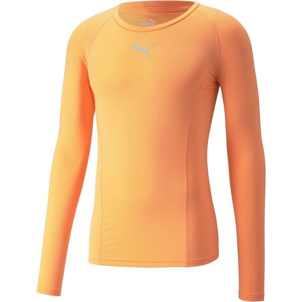 Puma Puma LIGA BASELAYER TEE LS Muška funkcionalna majica, narančasta, veličina