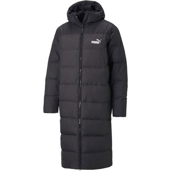 Puma Puma LONG HOODED DOWN COAT JACKET Muški kaput, crna, veličina