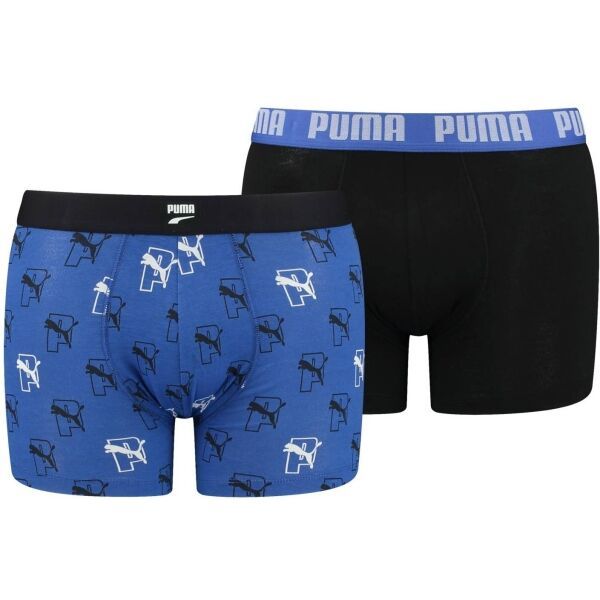 Puma Puma MEN AOP BOXER 2P Muške bokserice, plava, veličina