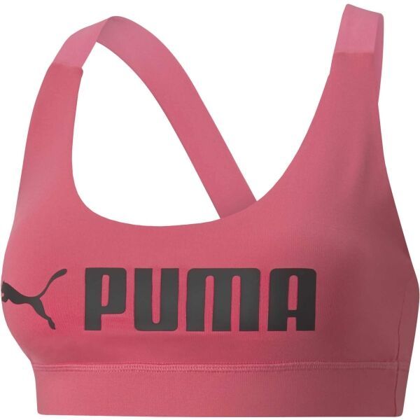 Puma Puma MID IMPACT PUMA FIT BRA Ženski grudnjak, ružičasta, veličina