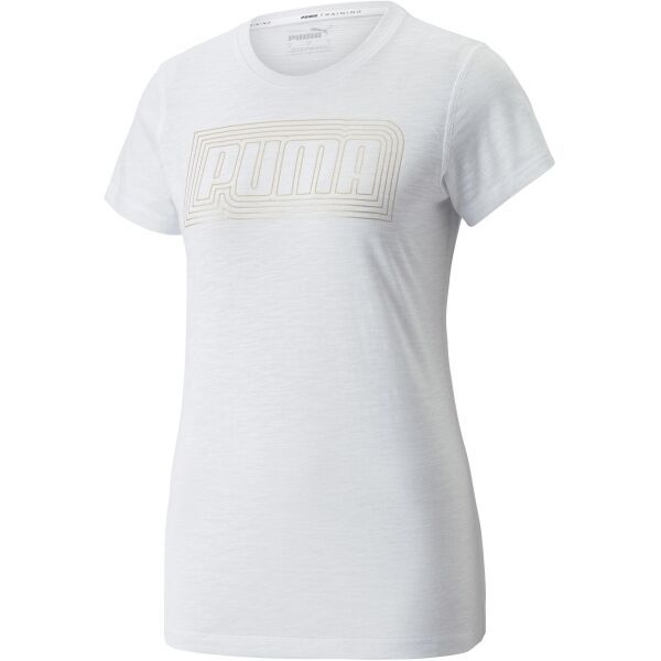 Puma Puma PERFORMANCE LOGO FILL TEE REC Q4 Ženska majica, bijela, veličina