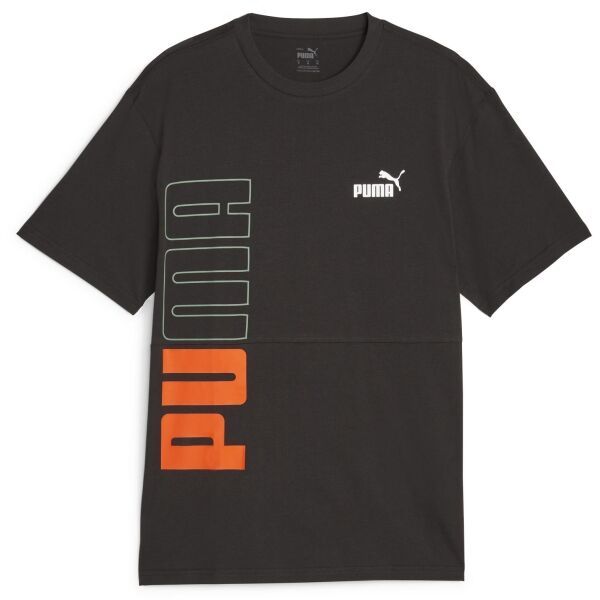 Puma Puma POWER COLORLOCK TEE Muška majica, crna, veličina