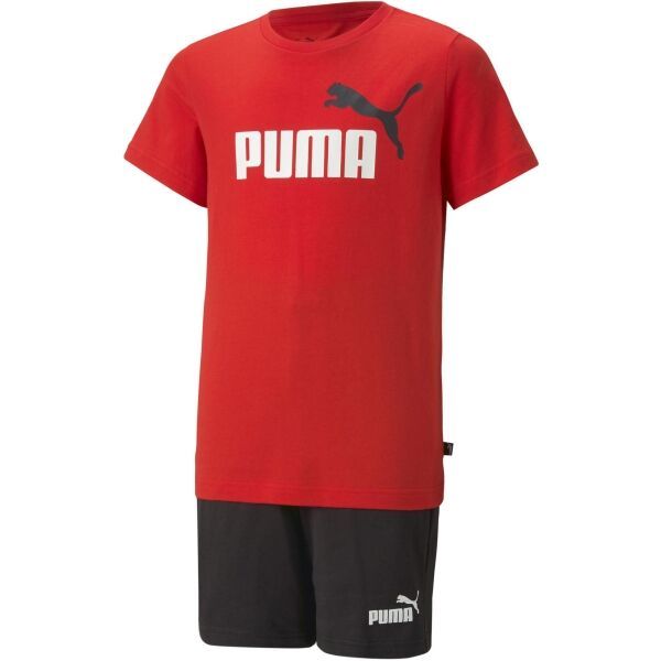 Puma Puma SHORT JERSEY SET B Dječji komplet, crvena, veličina