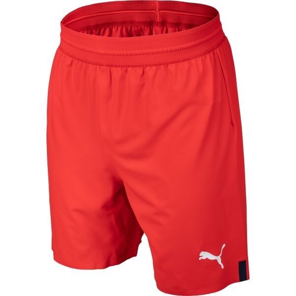 Puma Puma SKS HOME SHORTS PROMO Muške nogometne kratke hlače, crvena, veličina